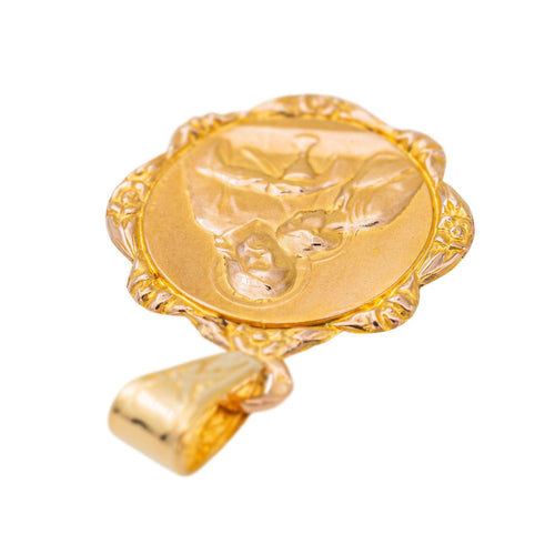 Pendentif Pendentif Religieux Or rose 58 Facettes 3575727CN