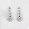 Boucles d'oreilles Boucles d'oreilles dormeuses Art Déco diamants 58 Facettes