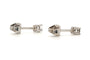 Boucles d'oreilles Boucles d'oreilles - Contemporaines serties de diamants en or blanc 18 carats 58 Facettes 23333
