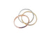 Bague 62 Cartier - Bague alliance 3 ors en or jaune, blanc et rose 18k 58 Facettes 3ors.cartier1893