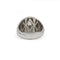Bague 62 Bague Bombée - Platine & Diamants 58 Facettes 220488R