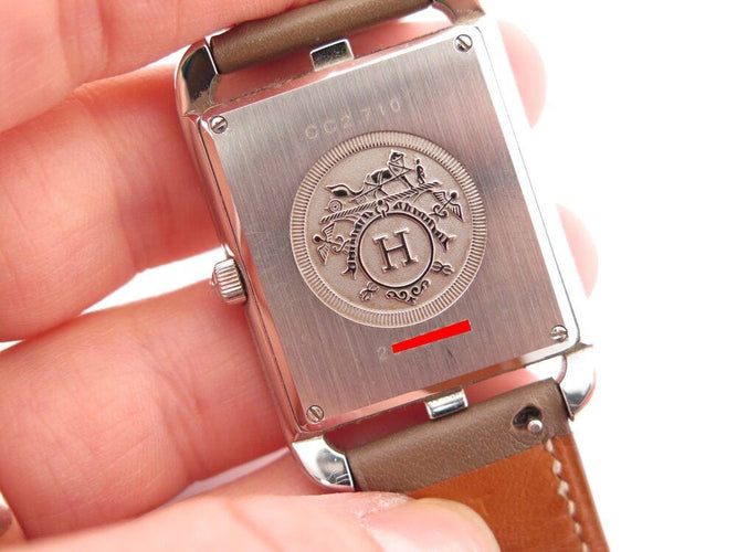 Montre montre HERMES cape cod double tour tgm cc2.710 40 mm quartz 58 Facettes 265761