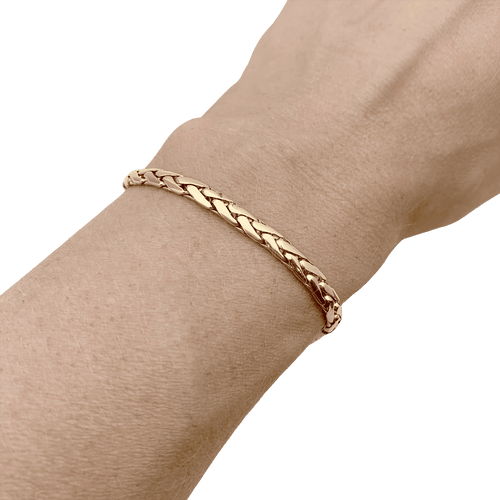 Bracelet Bracelet vintage Cartier or jaune. 58 Facettes 34710