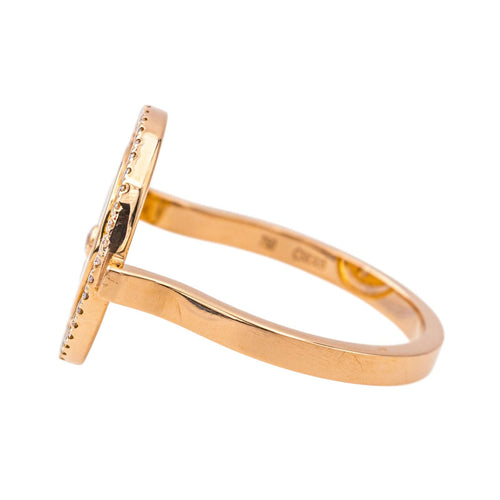 Bague 54 Bague Messika Lucky Move Or rose Diamant 58 Facettes 4342796RV