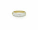 Bague Bague du roi Charles en or blanc et jaune 18 carats avec diamants 58 Facettes 7266