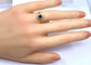 Bague 47 Bague en or jaune 18 carats, saphir et diamants 58 Facettes AB538