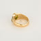 Bague 56 Bague en or jaune, péridot et citrines 58 Facettes MON0771