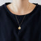 Pendentif Augis - Médaille d'amour bordure torsadée 58 Facettes