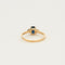 Bague 50 Bague or jaune saphir et diamants 58 Facettes AB29