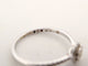 Bague 53 bague juliette juliette paris trait d'union entourage diamant or j0383w 53 58 Facettes 266196