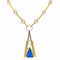Collier Collier Or jaune, Or blanc Diamant, Opale 58 Facettes 578091CD