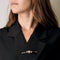 Broche Broche en or jaune, perle baroque et diamants 58 Facettes SQU3599