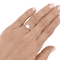 Bague 50 Bague MESSIKA, "Emotion", diamant, or blanc. 58 Facettes 34543