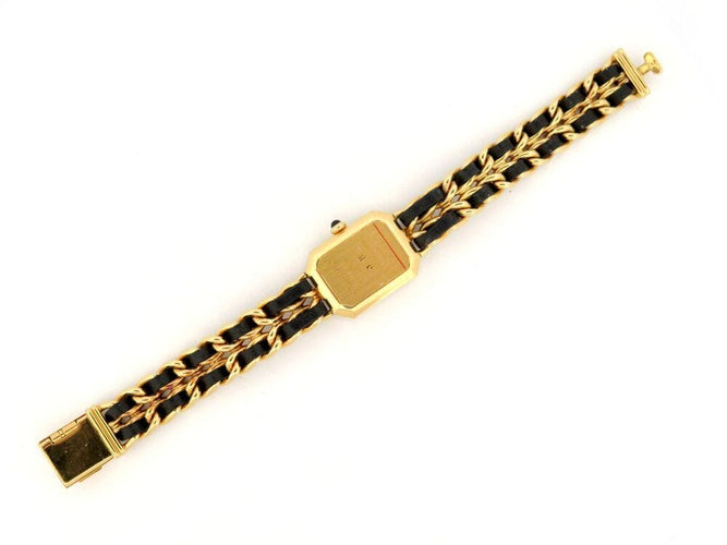 Montre vintage montre CHANEL premiere h0001 26mm plaque or 1987 quartz 58 Facettes 266122
