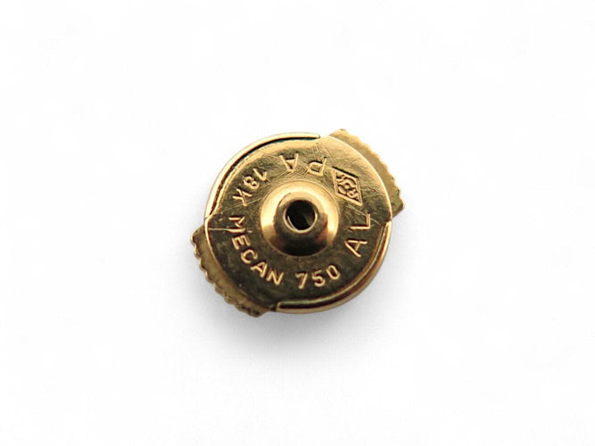Boucles d'oreilles boucles d'oreilles creoles CARTIER etincelle or jaune 18k pavees s 58 Facettes 270594
