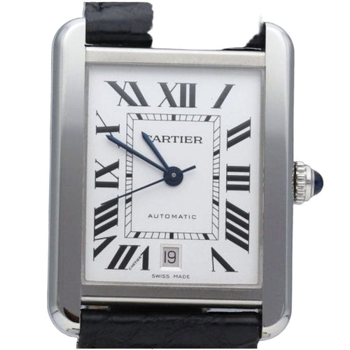 Montre Cartier Montre Tank Solo Xl 58 Facettes MT41521