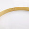Bracelet Bracelet rigide ou jaune 58 Facettes