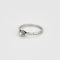 Bague Bague or blanc diamant 58 Facettes