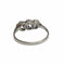Bague BAGUE ART DÉCO DES ANNÉES 1930-1935 EN PLATINE 950 KT AVEC DIAMANTS 58 Facettes DMAR4