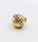 Pendentif Pendentif victorien or jaune sphère, perles et émail noir 58 Facettes A05590