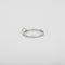 Bague 54 Solitaire or blanc diamant 58 Facettes 3121051