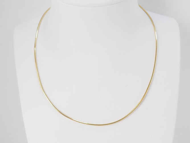 Collier Collier Oméga en or jaune 58 Facettes MTOR