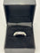 Bague 53 Chaumet - Bague Jonc or blanc et saphir vert 58 Facettes 900
