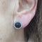 Boucles d'oreilles Boucles d'oreilles en or blanc 18 carats serties de saphirs, de turquoises et de diamants 58 Facettes PE173PE174