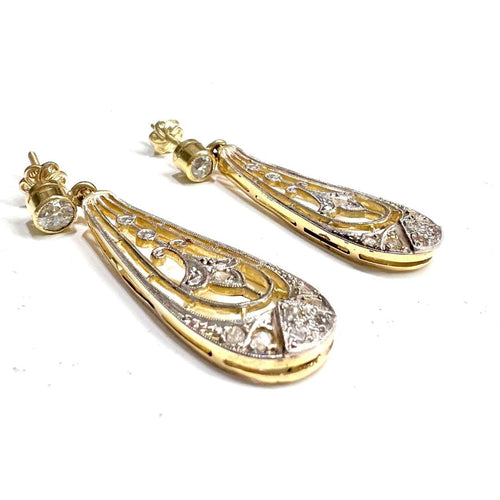 Boucles d'oreilles BOUCLES D'OREILLES ART DÉCO DE LA PÉRIODE 1930-35 58 Facettes A2514 (651)