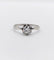 Bague solitaire art deco Platine diamant taille ancienne 0,43 carat (circa 1930)