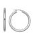 Boucles d'oreilles Créoles Blanca Or blanc 18K 58 Facettes BLANCA/XVFR0259
