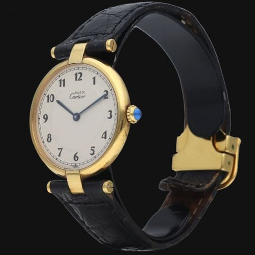Montre Cartier Montre Must De Cartier Vermeil 58 Facettes MT41227