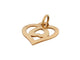 Collier collier O.J. PERRIN pendentif coeur legendes duo duo10-02b or 18k 58 Facettes 266786