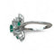 Bague 53 Bague émeraude diamants 58 Facettes