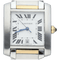 Montre Cartier Montre Tank Francaise Moyen Or Acier 58 Facettes MT36303