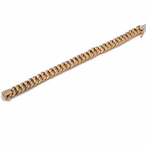 Bracelet Bracelet gourmette Éclipse or jaune 58 Facettes 216