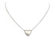Collier collier VAN CLEEF & ARPELS chanceux alhambra coeur nacre ou 18k 58 Facettes 268918