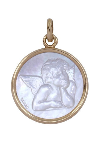 Pendentif ARTHUS BERTRAND - Médaille ange raphaël 58 Facettes 088551