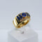 Bague Bague tank saphirs et diamants 58 Facettes