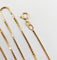 Collier Chaine vintage or 18k mailles vénitiennes 42 cm 4,92 gr 58 Facettes A05968
