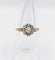 Bague 52.5 Bague marguerite victorienne or jaune, diamants taille rose (circa 1890) 58 Facettes A06138