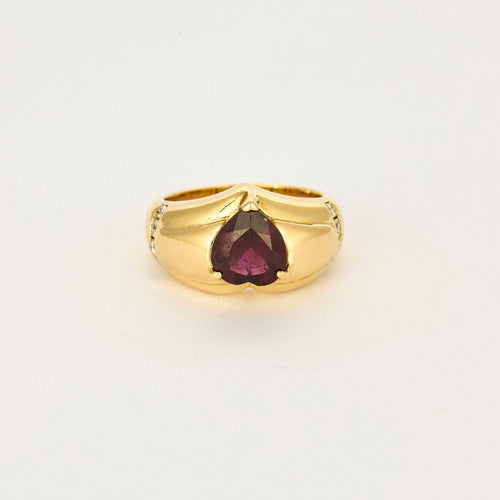Bague 53 Bague Rubellite 58 Facettes LP1324/13