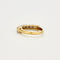 Bague 54 Alliance or jaune et blanc brillants 58 Facettes 2274456