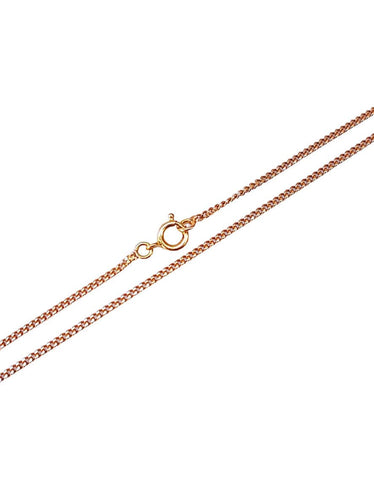 Collier Chaîne maille gourmette 60 cm 58 Facettes CH.gour-1337-2