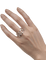 Bague 52 Bvlgari - Bague Parentesi en or blanc 18k et diamants 58 Facettes