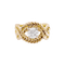 Bague 58 Bague fils d'or jaune et diamants. 58 Facettes 34510