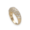 Bague 46 Bague jonc petit doigt en or jaune 18K avec 1,80 ct de diamants H-VS – Taille 46 58 Facettes