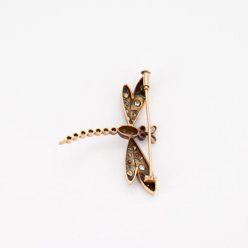 Broche BROCHE DE LIBELULA DISEÑO art deco 58 Facettes 2498(621)