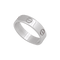 Bague 61 Bague Cartier, "Love Classique", or blanc. 58 Facettes 34384