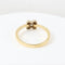 Bague Bague en or jaune 18 carats avec diamant taille brillant 58 Facettes 129540B